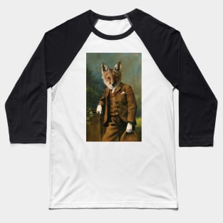 Young Master Fox Baseball T-Shirt